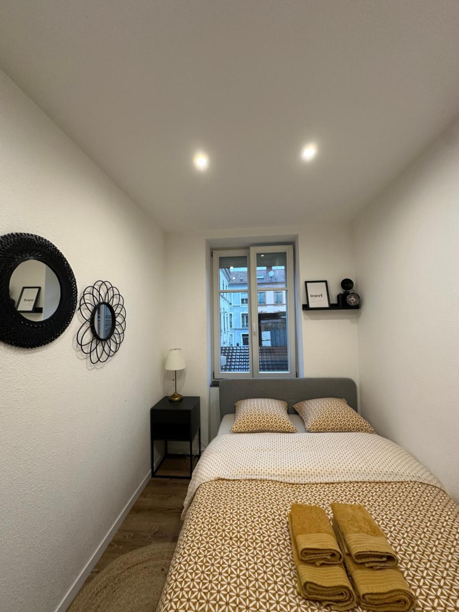 # Le 2 # Tres Beau T3 1Er Etage Tout Confort, Neuf, Mulhouse Centre Exterior foto